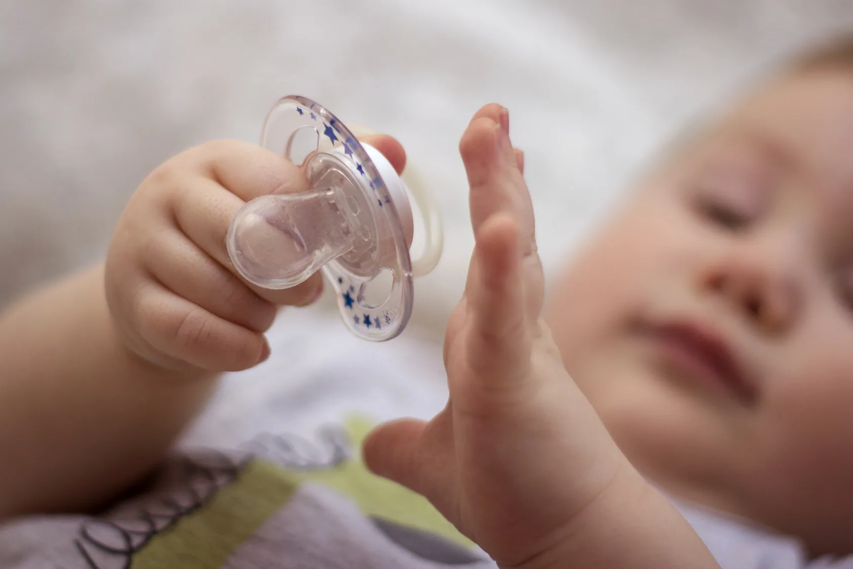 Taking away a child's pacifier